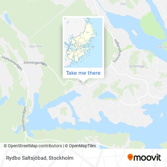 Rydbo Saltsjöbad map