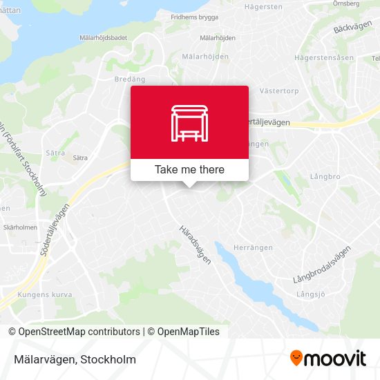 Mälarvägen map