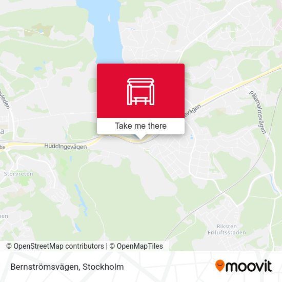 Bernströmsvägen map