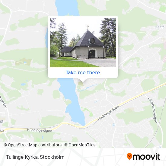 Tullinge Kyrka map