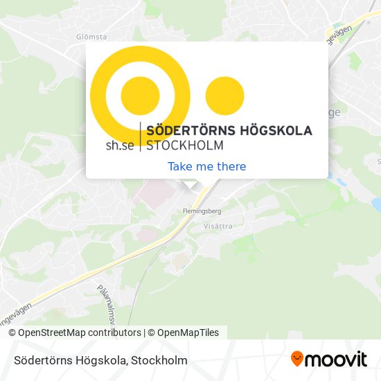 Södertörns Högskola map