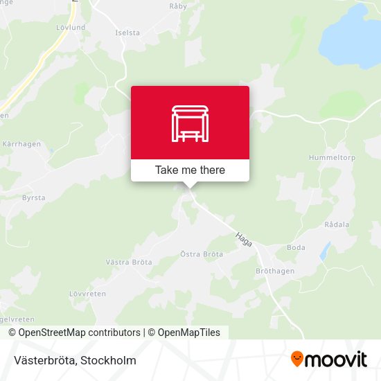 Västerbröta map