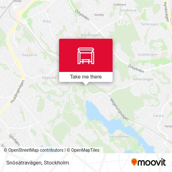 Snösätravägen map