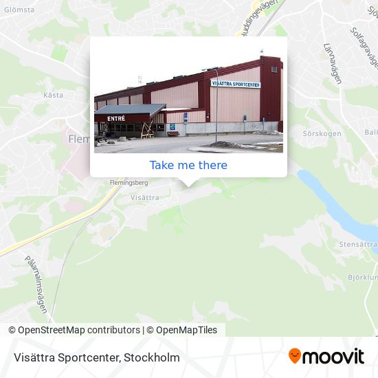 Visättra Sportcenter map