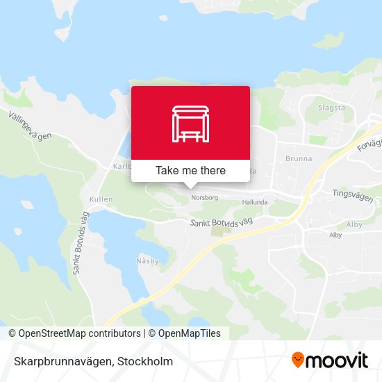 Skarpbrunnavägen map