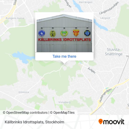 Källbrinks Idrottsplats map