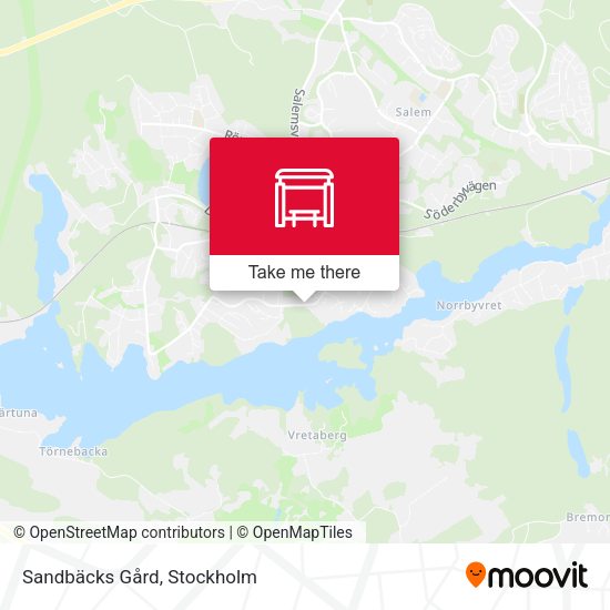 Sandbäcks Gård map