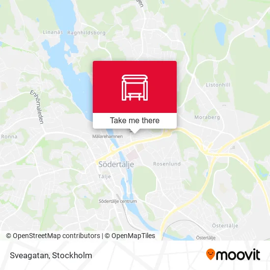 Sveagatan map