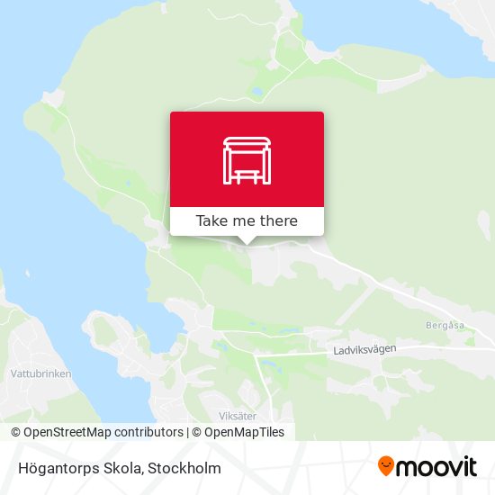 Högantorps Skola map