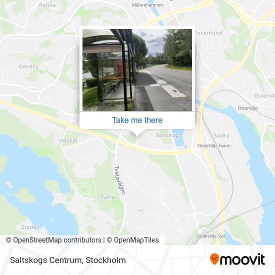 Saltskogs Centrum map