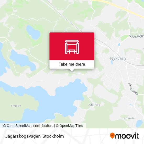 Jägarskogsvägen map
