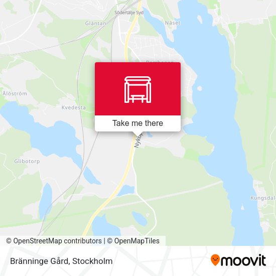 Bränninge Gård map