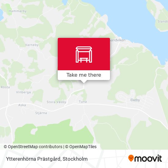 Ytterenhörna Prästgård map