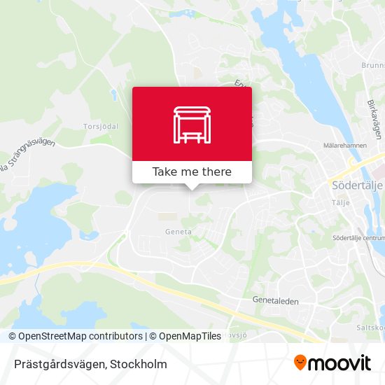 Prästgårdsvägen map
