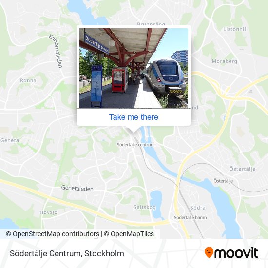 Södertälje Centrum map