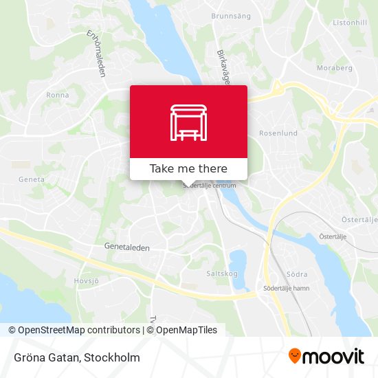 Gröna Gatan map