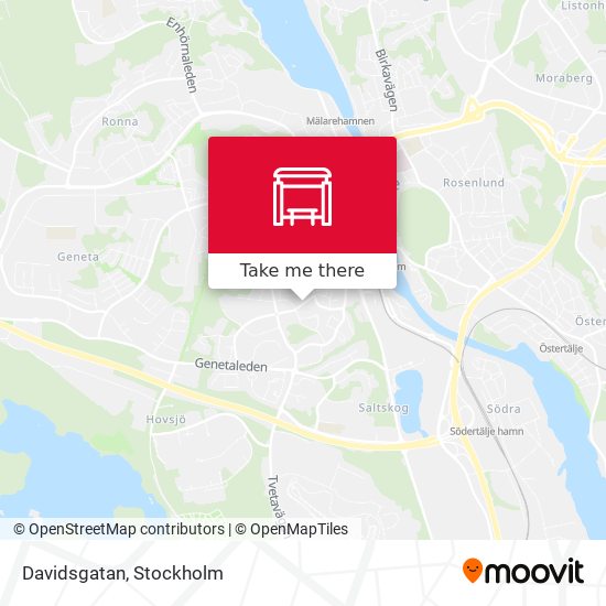 Davidsgatan map