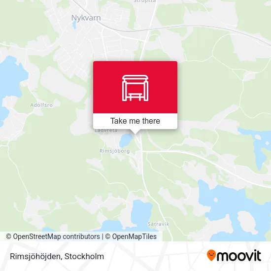 Rimsjöhöjden map