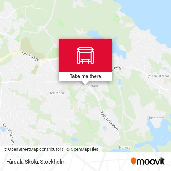 Fårdala Skola map