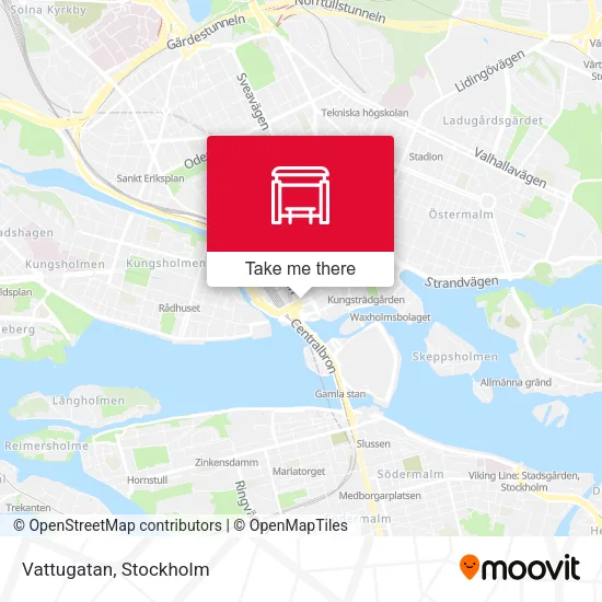 Vattugatan map