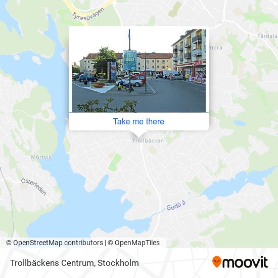 Trollbäckens Centrum map