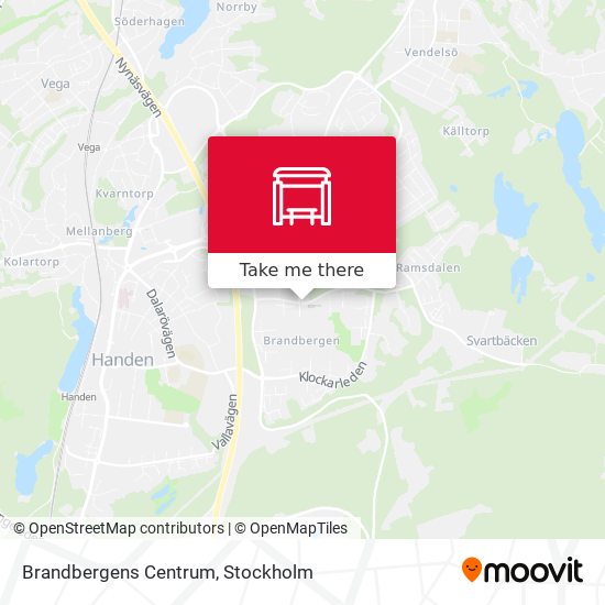 Brandbergens Centrum map