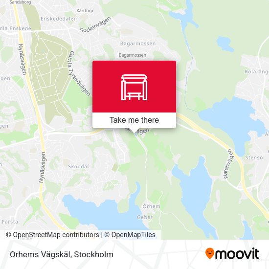 Orhems Vägskäl map