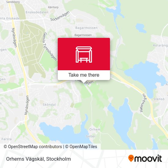 Orhems Vägskäl map