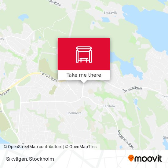 Sikvägen map