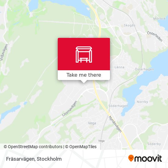 Fräsarvägen map