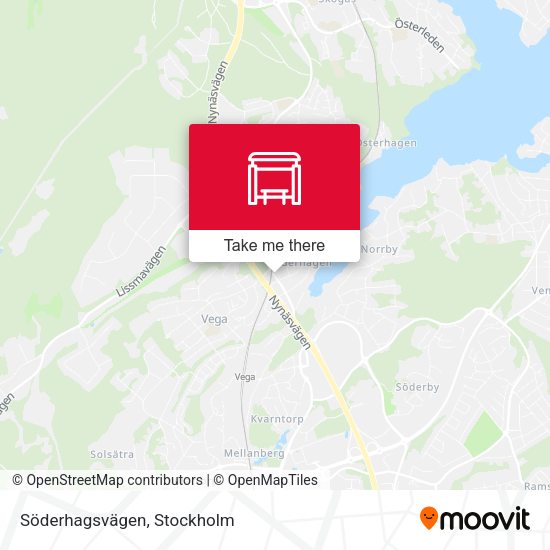 Söderhagsvägen map