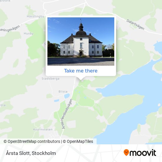 Årsta Slott map