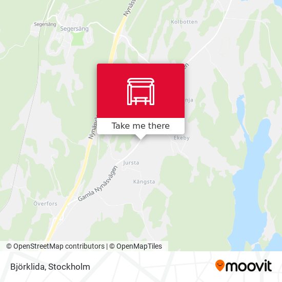 Björklida map