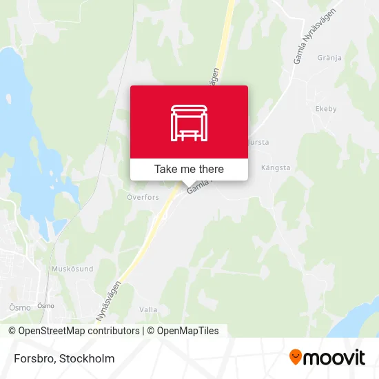Forsbro map