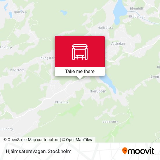 Hjälmsätersvägen map