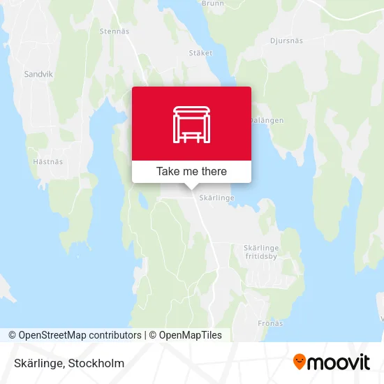 Skärlinge map