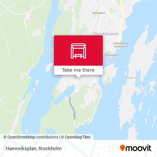 Hamnviksplan map