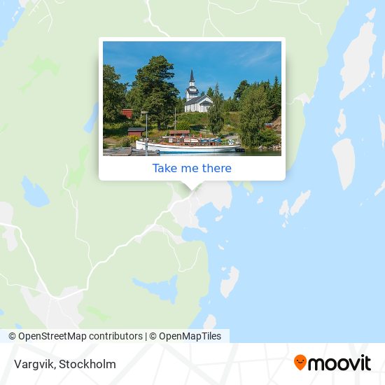 Vargvik map