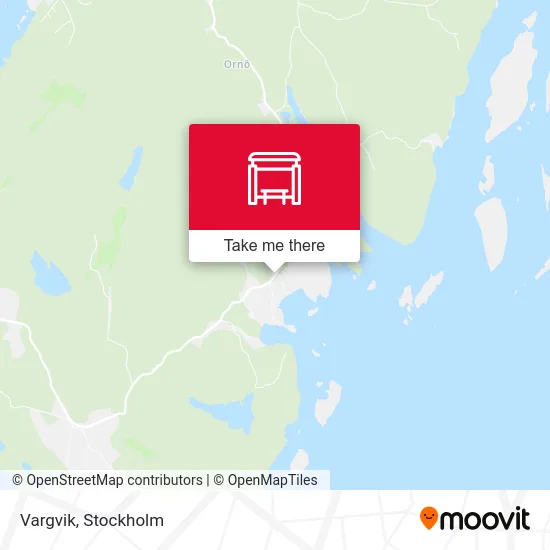 Vargvik map