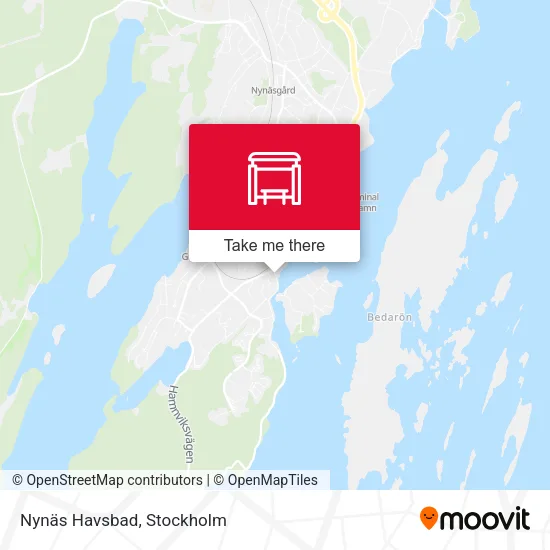 Nynäs Havsbad map
