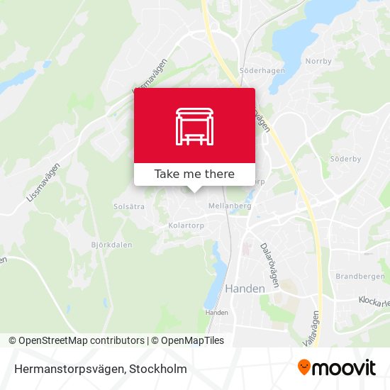 Hermanstorpsvägen map