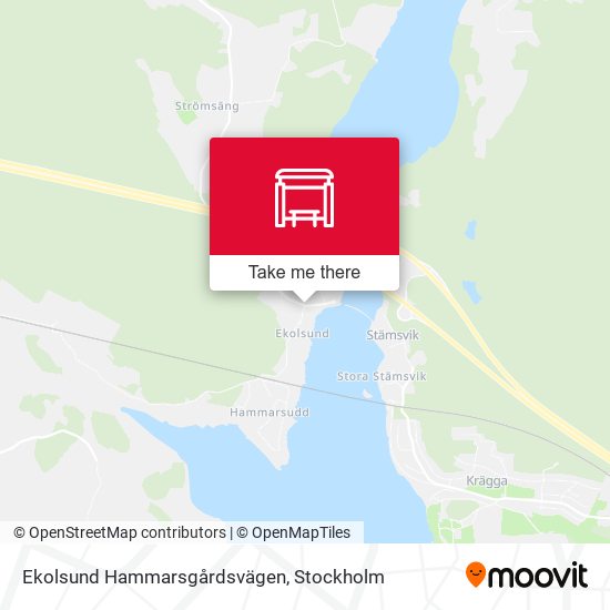 Ekolsund Hammarsgårdsvägen map