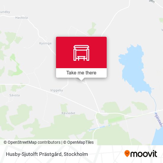 Husby-Sjutolft Prästgård map