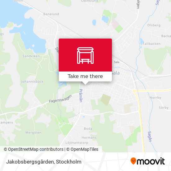 Jakobsbergsgården map