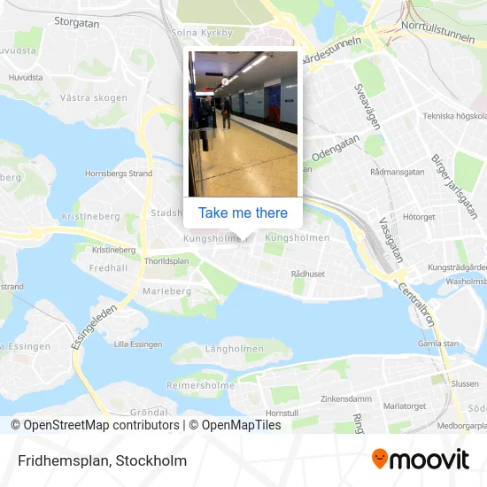 Fridhemsplan map