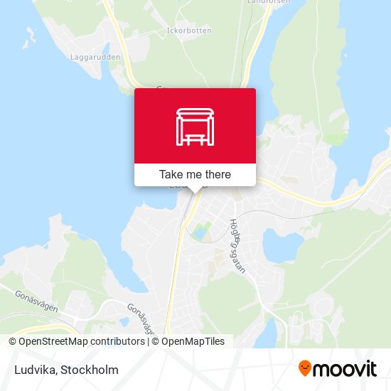 Ludvika map