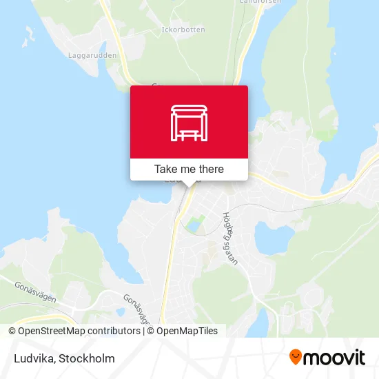 Ludvika map