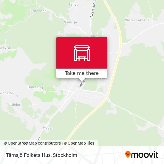 Tärnsjö Folkets Hus map