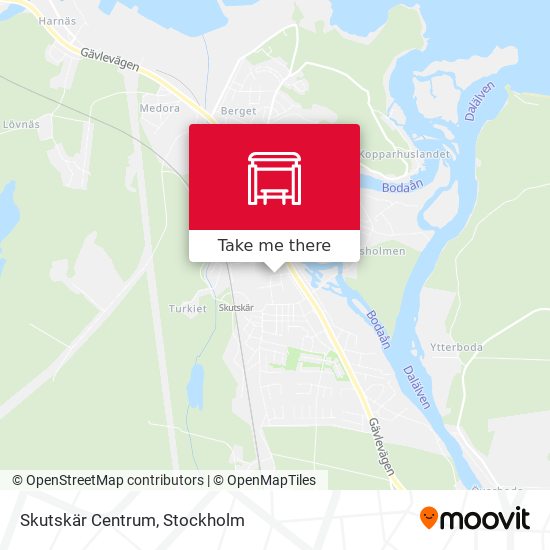 Skutskär Centrum map