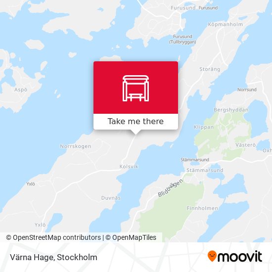 Värna Hage map